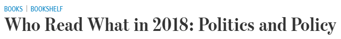 The Wall Street Journal, Who Read What 2018
